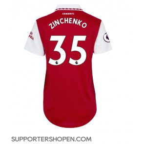 Arsenal Oleksandr Zinchenko #35 Hemma Matchtröja Dam 2022-23 Kortärmad